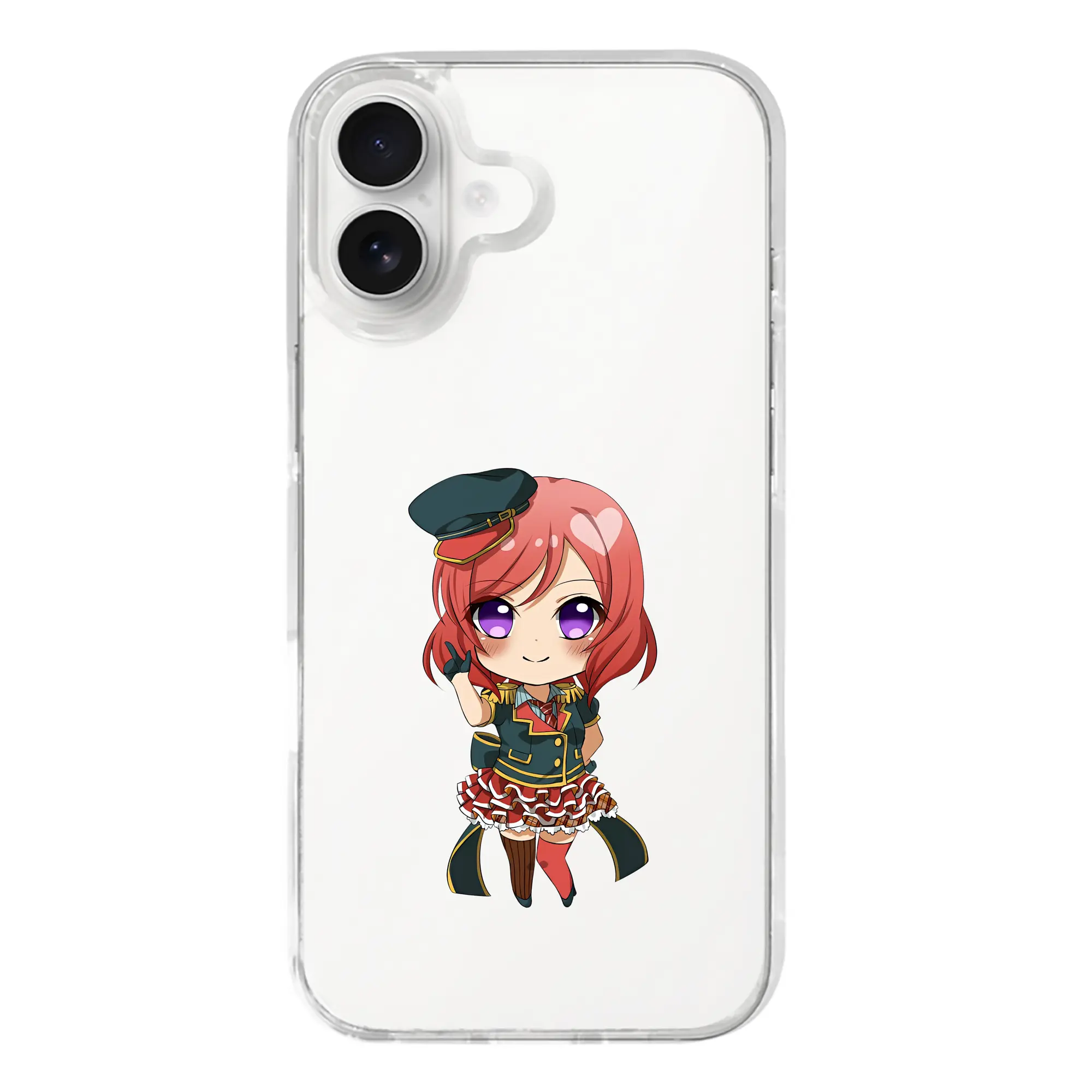 Love Live! グッズ,西木野真姫 - iPhone 17シリーズ 透明スマホケース – 薄型・耐衝撃・精密フィット保護カバー